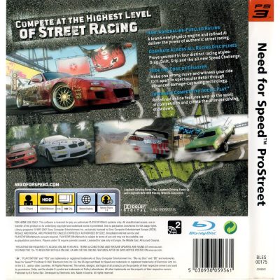Need For Speed Pro Street - Ps3