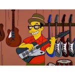The Simpsons 25Th Anniversary Elvis Costello – Neca #2 The Simpsons 25Th Anniversary Elvis Costello - Neca #2