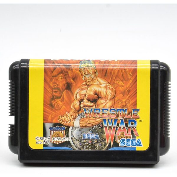 Wrestle War - Mega Drive (Original/Case) (Japônes) #1