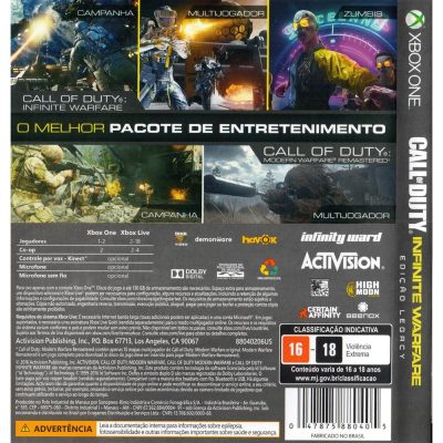 Call Of Duty Infinite Warfare Edição Legacy - Xbox One