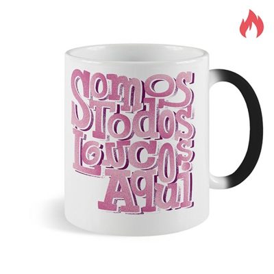 Caneca Magica 320Ml - Gato Listrado