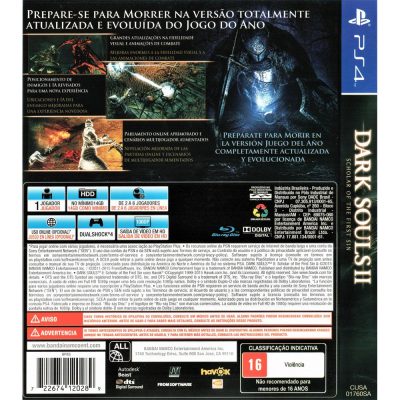 Dark Souls 2 Scholar Of The First Sin - Ps4