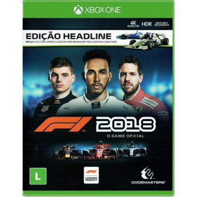 F1 2018 O Game Oficial - Xbox One #1