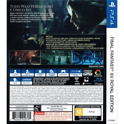 Final Fantasy Xv - Ps4 (Sem Código) #1