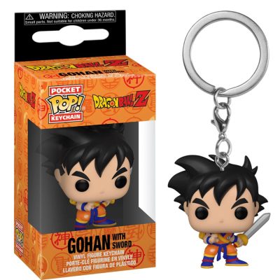 Funko Pocket Pop Keychain - Dragon Ball Z Gohan With Sword