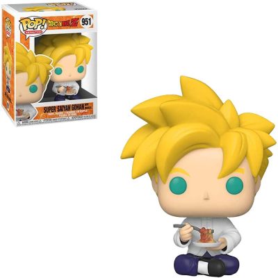 Funko Pop Animation - Dragon Ball Z Super Saiyan Gohan 951 (With Noodles)