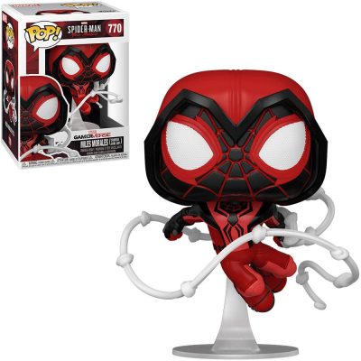 Funko Pop Games - Marvel Gamerverse Spider-Man Miles Morales 770 (Crimson Cowl Suit)