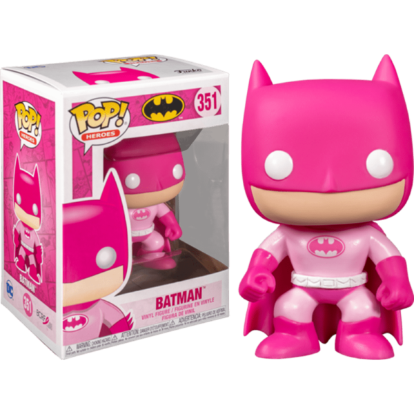 Funko Pop Heroes - Dc Breast Cancer Awareness - Batman 351 (Pink) #1