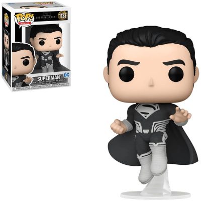 Funko Pop Heroes - Dc Zack Snyder Justice League Superman 1123 (Black Suit) (Levitating)