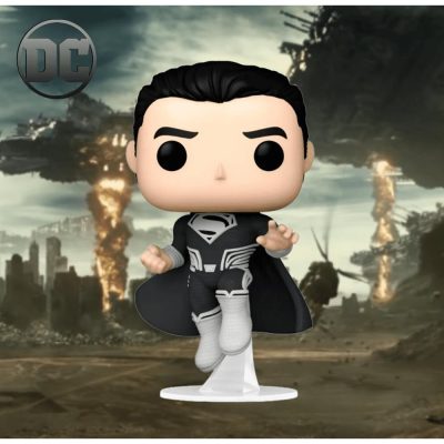 Funko Pop Heroes - Dc Zack Snyder Justice League Superman 1123 (Black Suit) (Levitating)