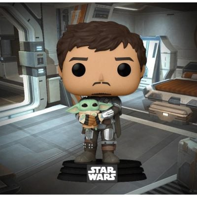 Funko Pop Star Wars - The Mandalorian With Grogu 461