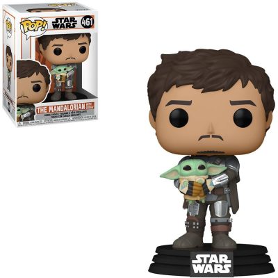 Funko Pop Star Wars - The Mandalorian With Grogu 461
