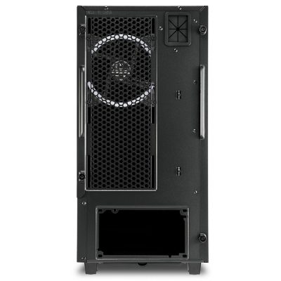 Gabinete Sharkoon Rev100, Mid Tower, Rgb, Com Fan, Lateral Em Vidro Temperado - Rev100