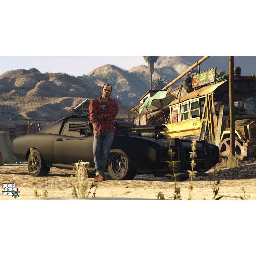 Grand Theft Auto V Premium Edition PS4 (GTA 5) (Novo) (Jogo Mídia