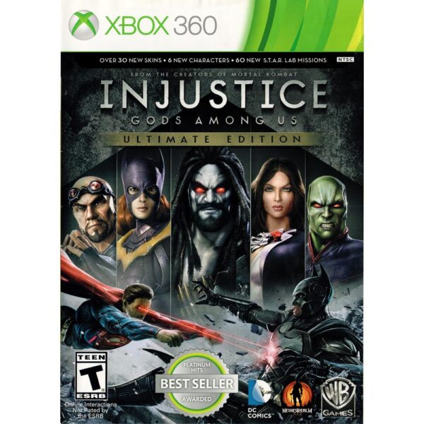 Injustice Gods Among Us Ultimate Edition - Xbox 360 (Platinum Hits) #1