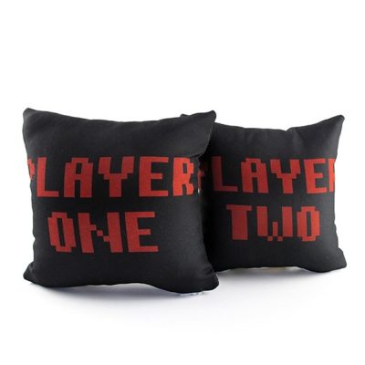 Kit Mini Almofadas - Player 1 E Player 2