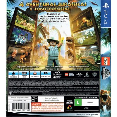 Lego Jurassic World - Ps4