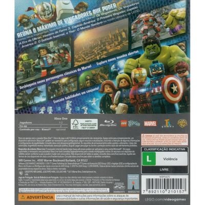 Lego Marvel Vingadores - Xbox One