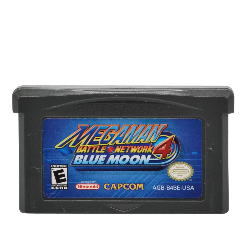 Megaman Battle Network 4 Blue Moon - Game Boy Advanced (Original) Megaman Battle Network 4 Blue Moon - Game Boy Advanced (Original)