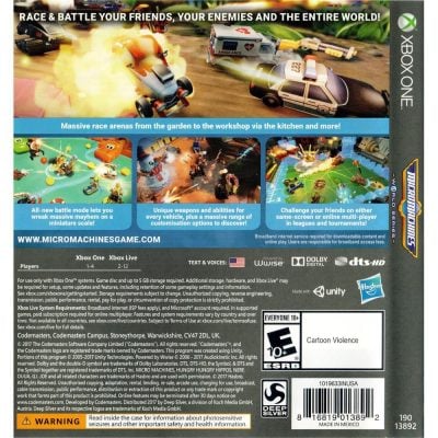 Micro Machines World Series - Xbox One
