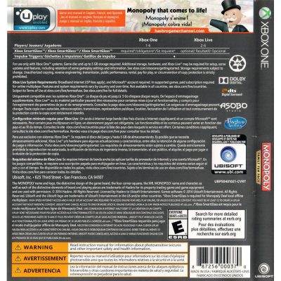 Monopoly Family Fun Pack - Xbox One