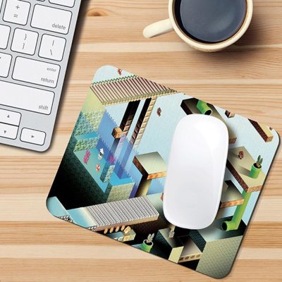 Mousepad Mario Levels