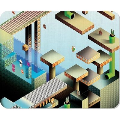 Mousepad Mario Levels