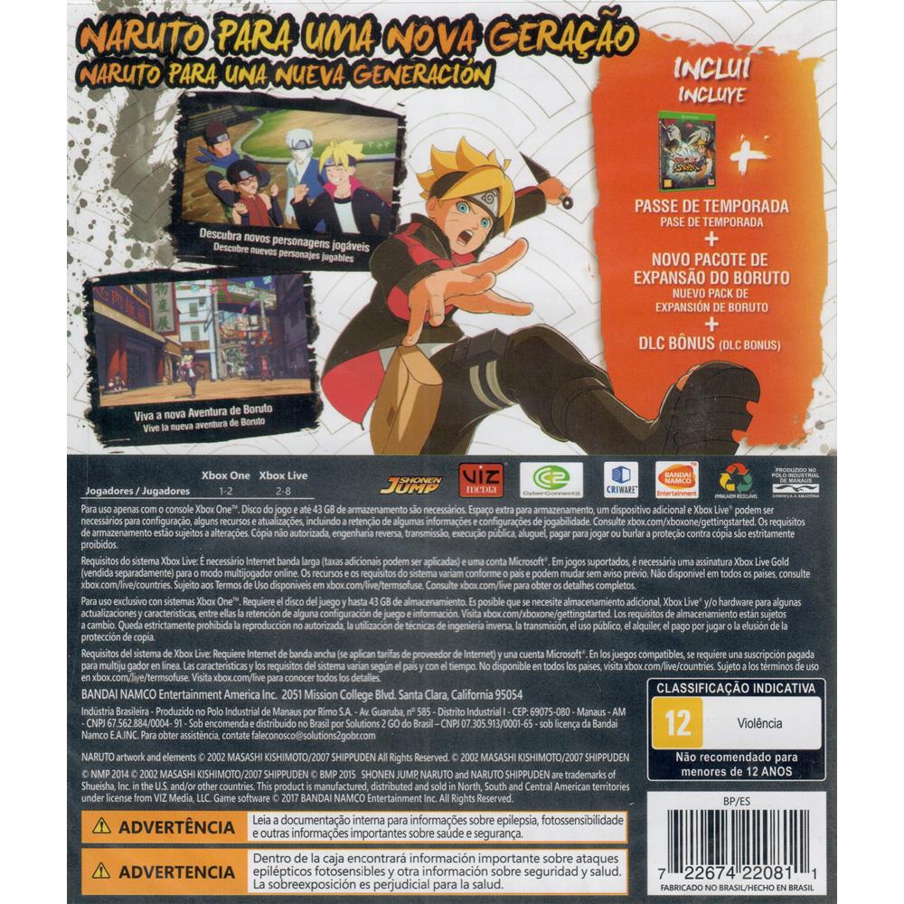 Naruto Shippuden Ultimate Ninja Storm 4 Road To Boruto Xbox One