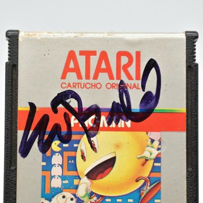 Pac-Man - Atari 2600 (Polivox) (Autografado Nolan Bushnell)