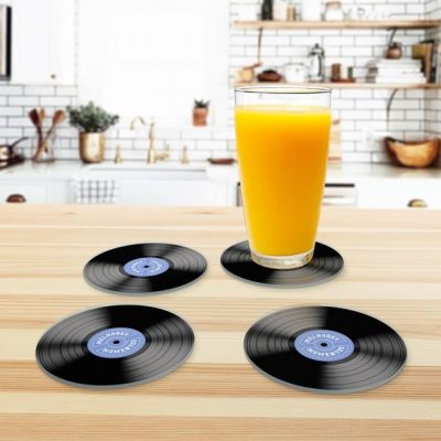 Porta Copos - Vinil 4 Peças