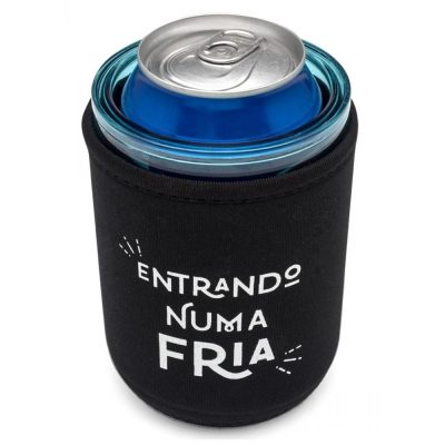 Porta Lata Termico 400Ml - Entrando Numa Fria