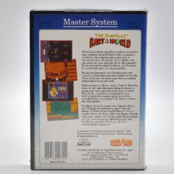 The Simpsons Bart Vs The World - Master System (Lacrado)