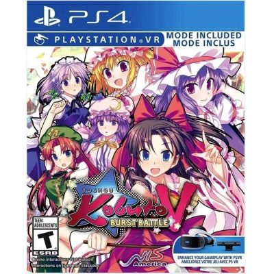 Touhou Kobuto V Burst Battle - Ps4 (Compatível Controle E Vr)