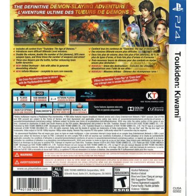 Toukiden Kiwami - Ps4