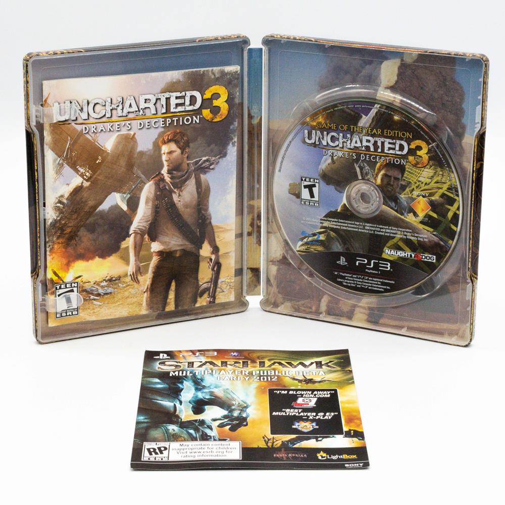 Uncharted 3 ganha mapas por DLC do segundo jogo