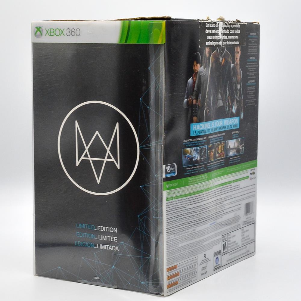 Watch Dogs Limited Edition - Xbox 360 (Edição De Colecionador)