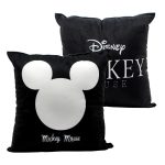 Almofada Disney Mickey Silhueta - Fibra Veludo #1