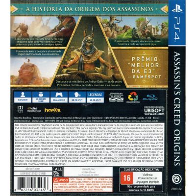 Assassins Creed Origins - Ps4 #1