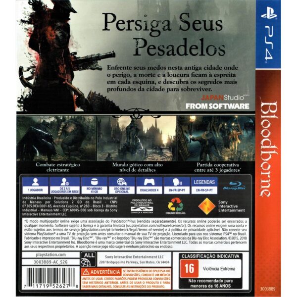 Bloodborne - Ps4 (Playstation Hits)