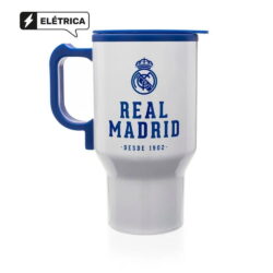 Caneca Termica Usb 450Ml – Real Madrid