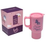 Caneca Térmica Usb 450Ml – Glitter Unicornio Caneca Térmica Usb 450Ml - Glitter Unicornio