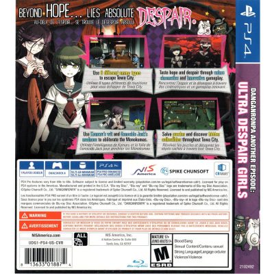 Danganronpa Another Episode: Ultra Despair Girls - Ps4