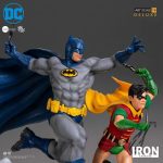 Dc Comics Batman E Robin – Art Scale 1/10 Ivan Reis Iron Studios Dc Comics Batman E Robin - Art Scale 1/10 Ivan Reis Iron Studios