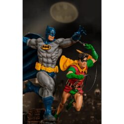 Dc Comics Batman E Robin - Art Scale 1/10 Ivan Reis Iron Studios