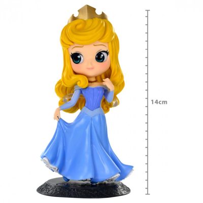 Disney - Aurora B Blue Dress - Q Posket Bandai Banpresto