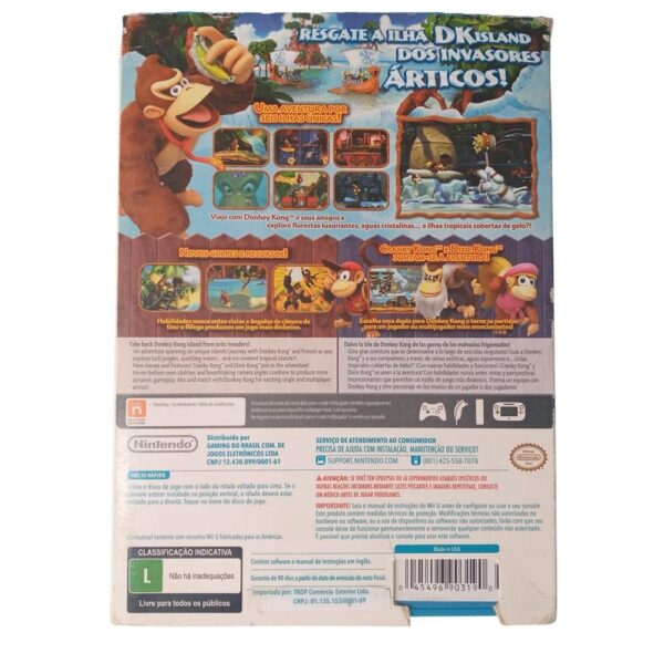 Donkey Kong Country Tropical Freeze - Nintendo Wii U (Com Luva Papelão) #1