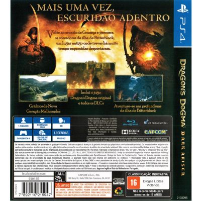 Dragons Dogma Dark Arisen - Ps4