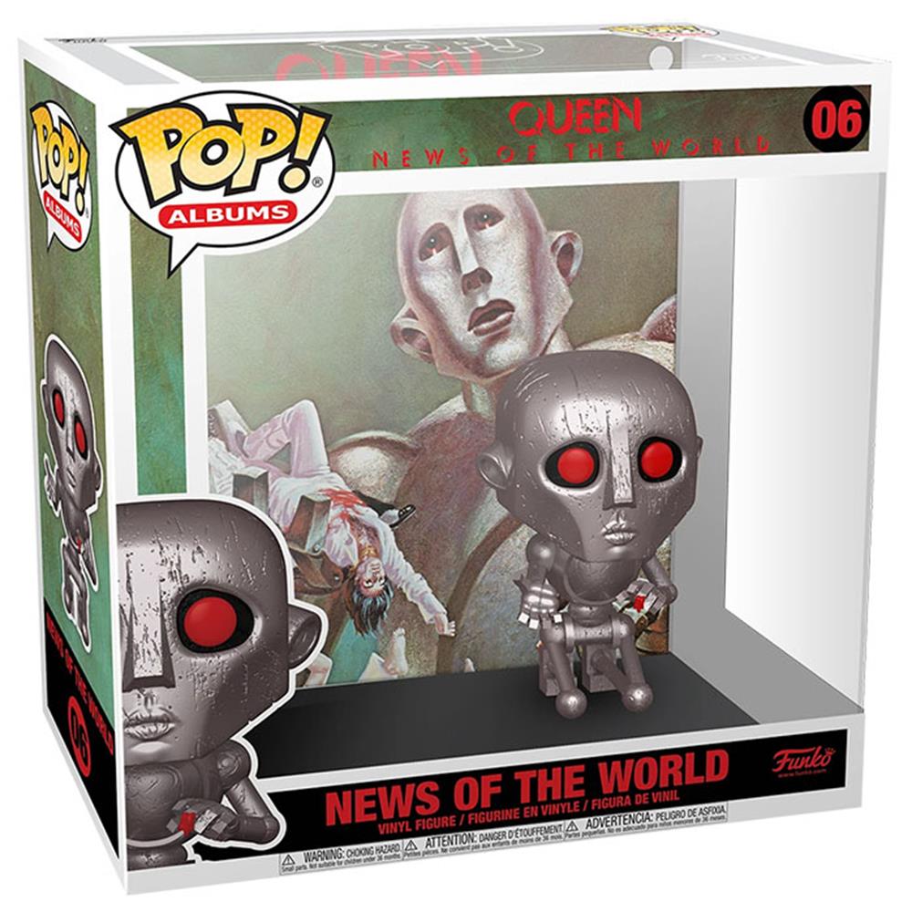 Funko Pop Albums - Queen News Of The World 06