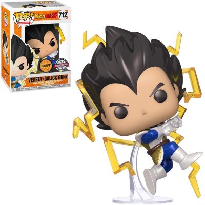 Funko Pop Animation - Dragon Ball Z Vegeta 712 (Galick Gun) (Chase) (Metallic) (Special Ediiton) (Vaulted) (Chase)