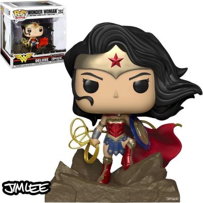 Funko Pop Heroes - Wonder Woman 282 (Deluxe Dc Collection By Jim Lee) (Special Edition) (Vaulted)